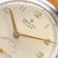 ZENITH(ゼニス)｜PILOT　パイロット　手巻　Cal.40　SS