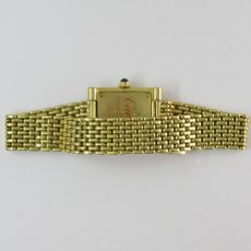 CARTIER(カルティエ)｜スクエア　クォーツ　18KYG