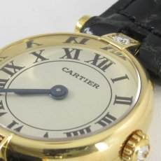 CARTIER(カルティエ)｜Vendome PM　ヴァンドーム　クォーツ　18KYG