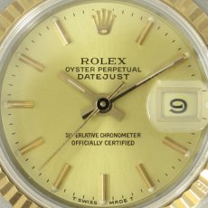 ROLEX(ロレックス)｜OYSTER PERPETUAL DATE JUST　オイスターパーペチュアル デイトジャスト　自動巻　Ref.69137　YG×SS