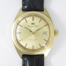 IWC(インターナショナルウォッチカンパニー)｜Yacht Club　ヨットクラブ　Cal.C8541B　14KYG×SSback