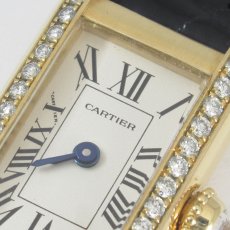 CARTIER(カルティエ)｜TANK タンク　クォーツ　18KYG