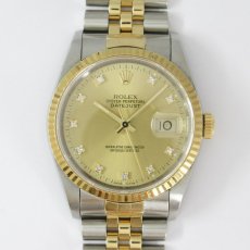 ROLEX(ロレックス)｜DATEJUST　デイトジャスト　自動巻　18KYG×SS