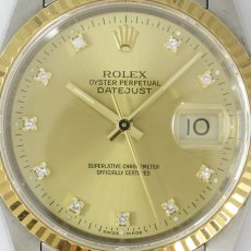 ROLEX(ロレックス)｜DATEJUST　デイトジャスト　自動巻　18KYG×SS