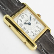 CARTIER（カルティエ）｜must de Tank マストタンク　クォーツ　VeRmeil