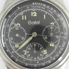 GALLET（ギャレット）｜手巻 SS Valjoux72 クロノグラフ