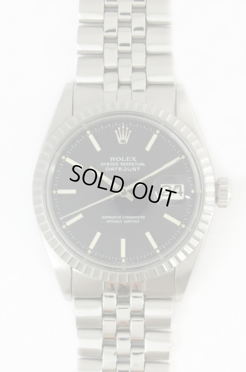 ROLEX(ロレックス)｜OYSTER PERPETUAL DATEJUST　オイスターパーペチュアルデイトジャスト　自動巻　Ref.1603　SS