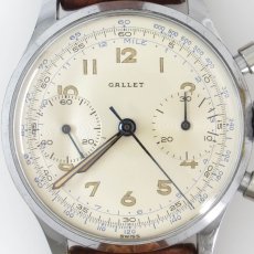 GALLET(ギャレット)｜手巻　Cal.VENUS188   SS×METAL