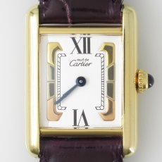 CARTIER（カルティエ）｜must de Tank マストタンク　クォーツ　Vermeil