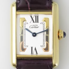 CARTIER（カルティエ）｜must de Tank マストタンク　クォーツ　Vermeil