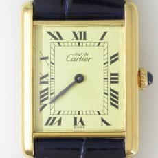 CARTIER（カルティエ）｜must de Tank マストタンク　手巻　Vermeil