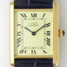 CARTIER（カルティエ）｜must de Tank マストタンク　手巻　Vermeil