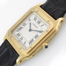 CARTIER（カルティエ）｜SANTOS DUMONT　手巻　18KYG