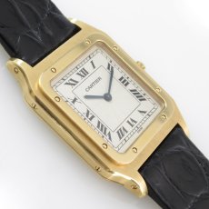 CARTIER（カルティエ）｜SANTOS DUMONT　手巻　18KYG