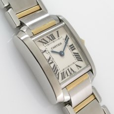 CARTIER(カルティエ)  ｜  TANK FRANCAISE　タンクフランセーズ　クォーツ　SS×YG