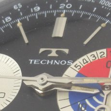 TECHNOS(テクノス)  ｜　SPORTSGRAPH   スポーツグラフ　手巻　Cal.LANDERON248   SS