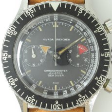 NIVADA GRENCHEN（ニヴァダ・グレンフェン）｜　CHRONOMASTER    クロノメーター    手巻　Cal.VAL.92　SS