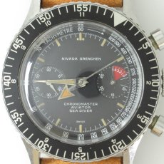 NIVADA GRENCHEN（ニヴァダ・グレンフェン）｜　CHRONOMASTER    クロノメーター    手巻　Cal.VAL.92　SS