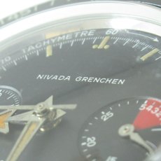 NIVADA GRENCHEN（ニヴァダ・グレンフェン）｜　CHRONOMASTER    クロノメーター    手巻　Cal.VAL.92　SS