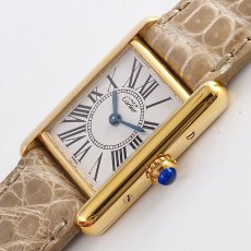 CARTIER（カルティエ）｜must de Tank マストタンク　クォーツ　Vermeil