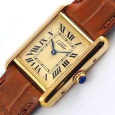 CARTIER（カルティエ）｜must de Tank マストタンク　クォーツ　Vermeil