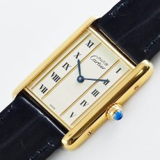 CARTIER（カルティエ）｜must de Tank マストタンク　クォーツ　Vermeil