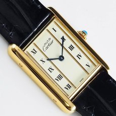 CARTIER（カルティエ）｜must de Tank マストタンク　クォーツ　Vermeil