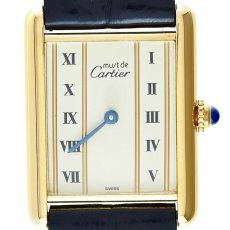 CARTIER（カルティエ）｜must de Tank マストタンク　クォーツ　Vermeil