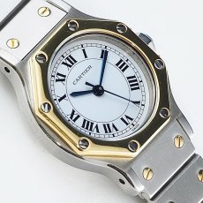 CARTIER（カルティエ）｜SANTOS OCTAGON　自動巻　18KYG×SS