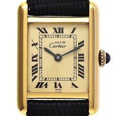 CARTIER（カルティエ）｜must de Tank マストタンク　手巻　Vermeil