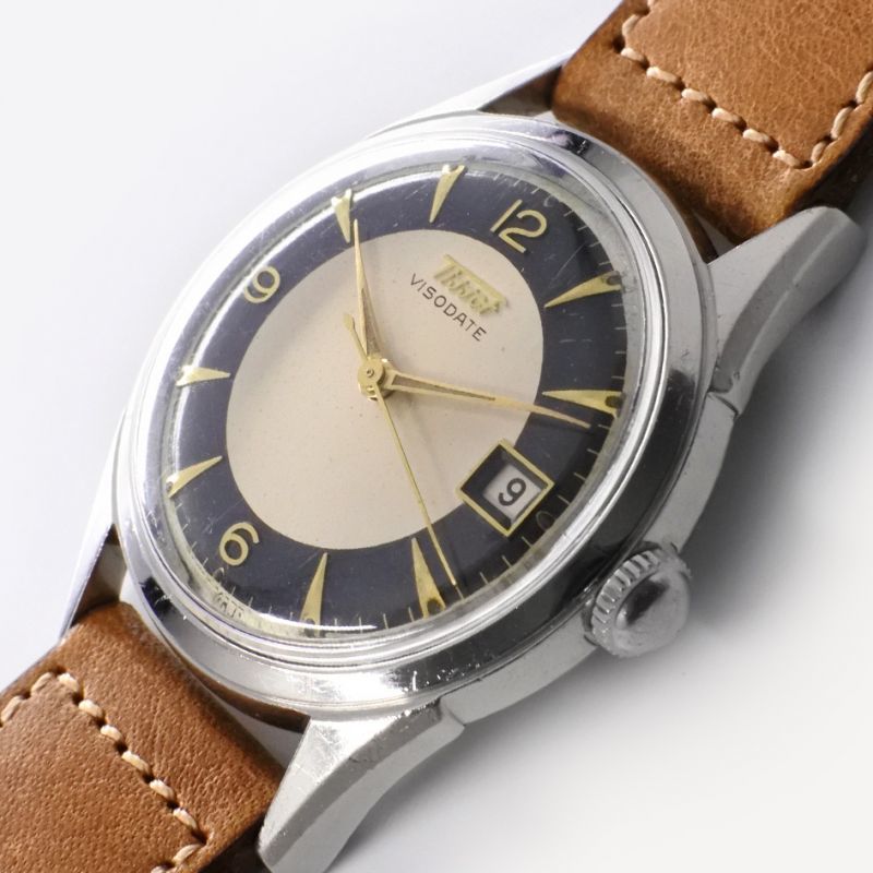 TISSOT(ティソ)｜VISODATE ヴィソデイト 手巻 Cal.27B-62 SS