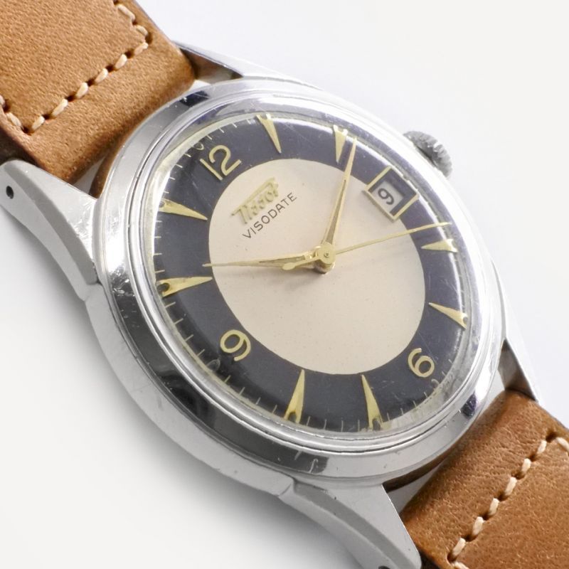 TISSOT(ティソ)｜VISODATE ヴィソデイト 手巻 Cal.27B-62 SS