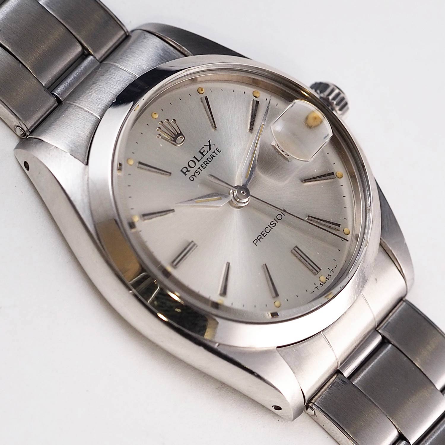 ROLEX(ロレックス) ｜ OYSTER DATE オイスターデイト 手巻 Cal.1215 SS