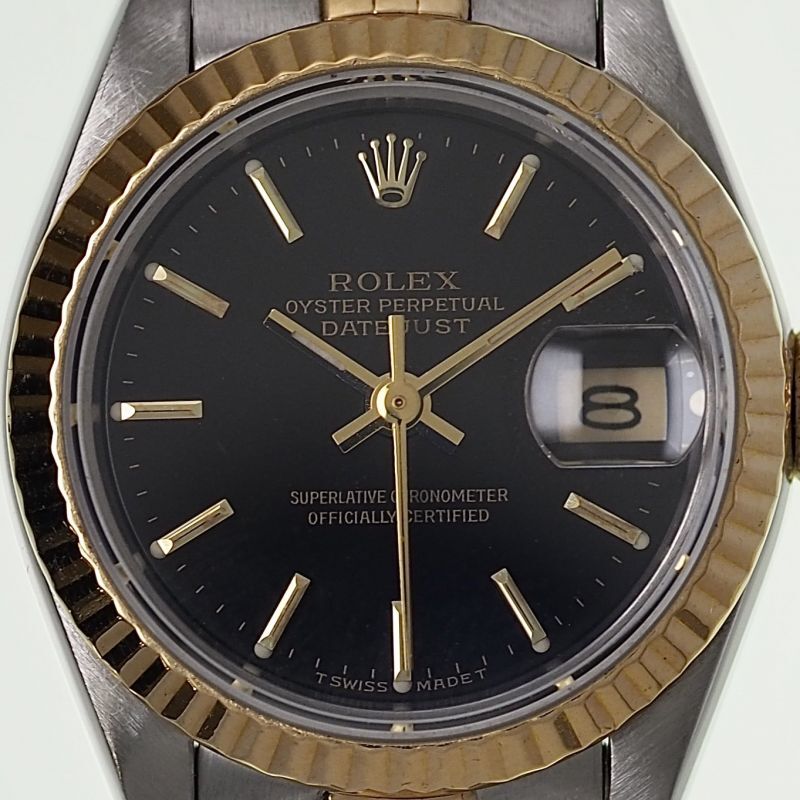 ROLEX(ロレックス) ｜OYSTER PERPETUAL DATE JUST 自動巻 Cal.2135 SS×18KYG